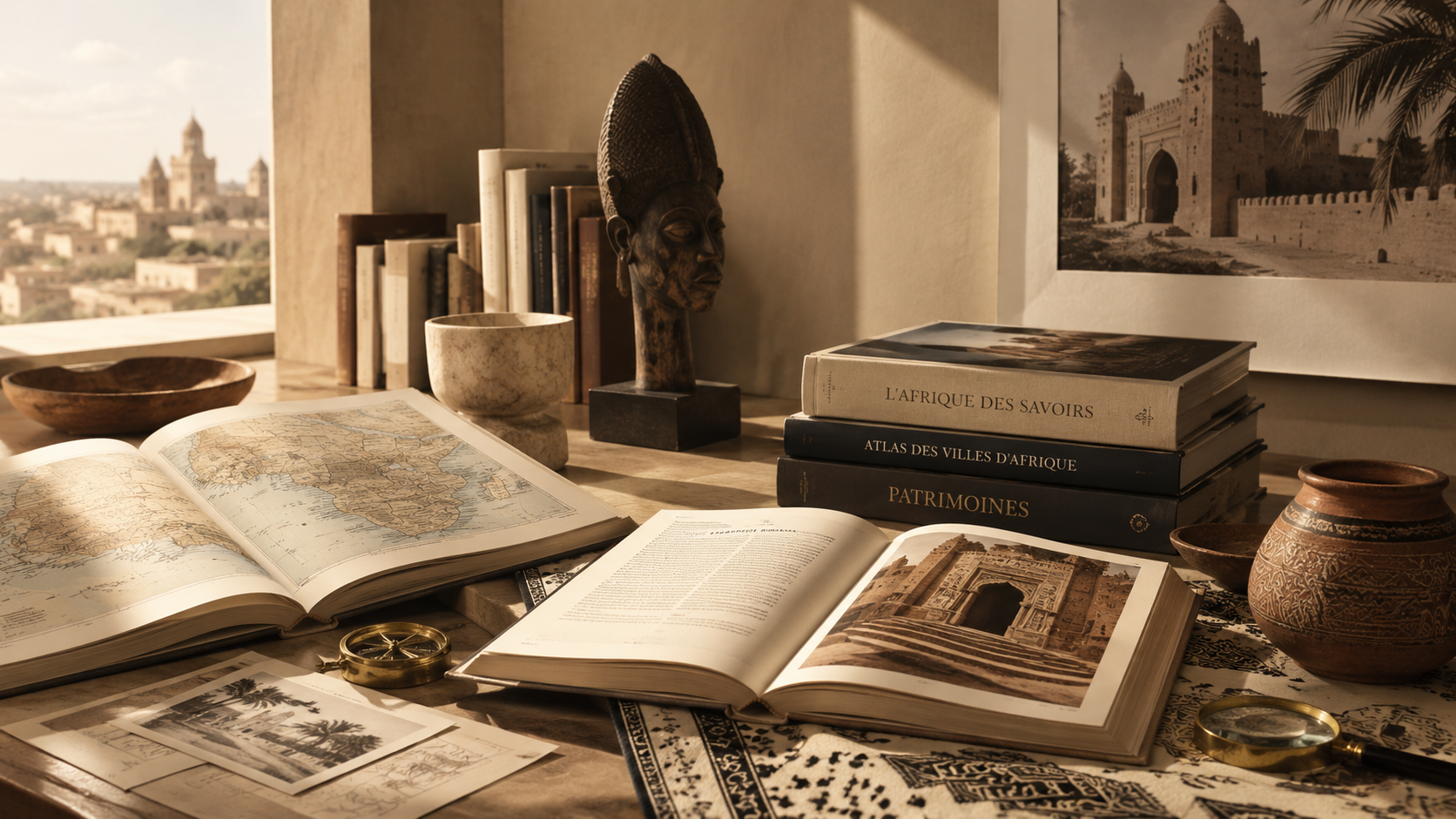 Univers visuel de Beaux Livres d’Afrique